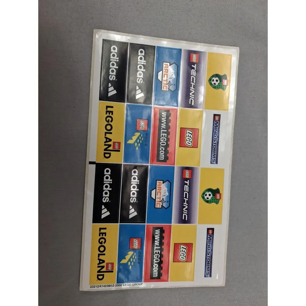 Lego 3409 Championship Challenge Soccer Complete Box Manual All Pieces Parts